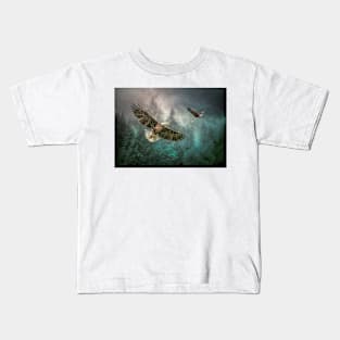 Valley Of The Eagles Kids T-Shirt